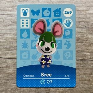 Genuine Animal Crossing Amiibo Card Bree